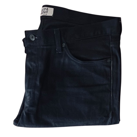 Black Cobra Stretch Selvedge by Naked & Famous. Sz 36. - Picture 6 of 7